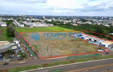 Imagem: O terreno à venda e está localizado em Vila Pérola, Foz do