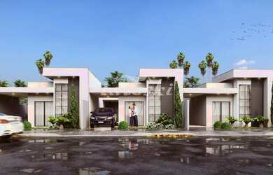 Imagem: A casa possui 1 Dormitório, 1 Suíte, 2 Banheiros, 2 Vagas