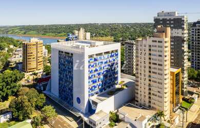 Imagem: A sala comercial possui 1 Vaga na garagem, 71m² de Área Privada