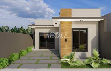 Imagem: A casa possui 2 Dormitórios, 1 Banheiro, 1 Vaga na garagem