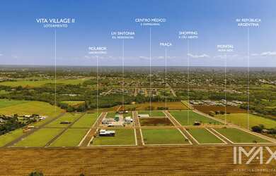 Imagem: O terreno possui 250m² de Área e Imóvel novo e está localizado