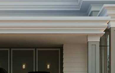 Imagem: A casa em condomínio possui 4 Dormitórios, 4 Suítes, 5 Vagas