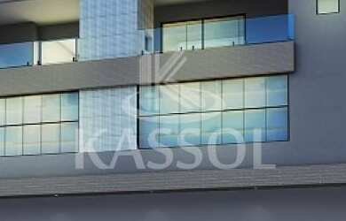 Imagem: O apartamento possui 1 Dormitório, 1 Suíte, 2 Banheiros, 2