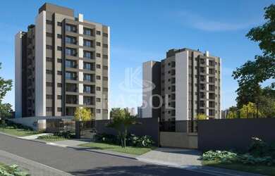 Imagem: O apartamento possui 1 Dormitório, 1 Suíte, 2 Banheiros, 1