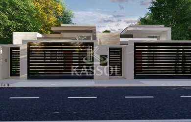 Imagem: A casa possui 1 Dormitório, 1 Suíte, 2 Banheiros, 2 Vagas