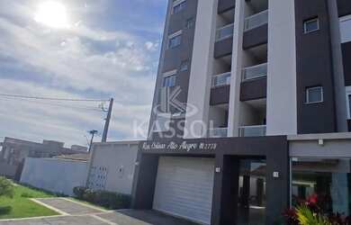 Imagem: O apartamento possui 1 Dormitório, 1 Suíte, 2 Banheiros, 1