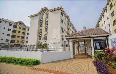 Imagem: O apartamento possui 1 Dormitório, 1 Banheiro, 1 Vaga na garagem