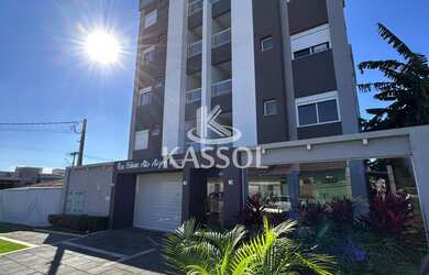 Imagem: O apartamento possui 1 Dormitório, 1 Suíte, 2 Banheiros, 1