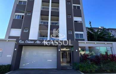 Imagem: O apartamento possui 1 Dormitório, 1 Suíte, 2 Banheiros, 1