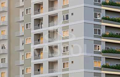 Imagem: O apartamento possui 2 Dormitórios, 1 Suíte, 2 Banheiros