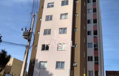 Imagem: O apartamento possui 1 Dormitório, 1 Suíte, 2 Banheiros, 1