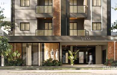 Imagem: O apartamento possui 2 Dormitórios, 1 Suíte, 2 Banheiros