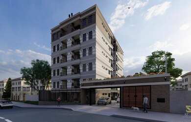 Imagem: O apartamento possui 2 Dormitórios, 1 Suíte, 2 Banheiros