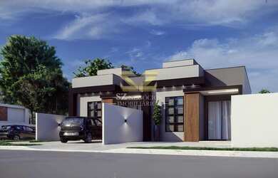 Imagem: A casa possui 2 Dormitórios, 1 Suíte, 2 Banheiros, 1 Vaga