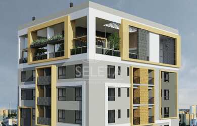 Imagem: O apartamento possui 2 Dormitórios, 1 Suíte, 2 Banheiros