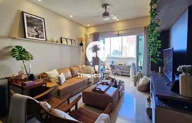 Imagem: O apartamento possui 1 Dormitório, 2 Suítes, 2 Banheiros