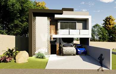 Imagem: A casa em condomínio possui 2 Dormitórios, 1 Suíte, 2 Banheiros