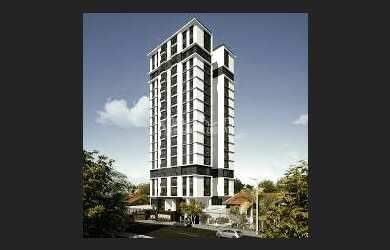 Imagem: O apartamento possui 1 Dormitório, 2 Suítes, 1 Banheiro, 2