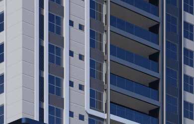 Imagem: O apartamento possui 3 Dormitórios, 3 Suítes, 4 Banheiros