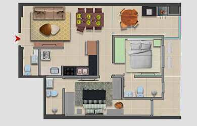 Imagem 7: Apartamento à venda no bairro Jardim Dourado - Porto Belo/SC