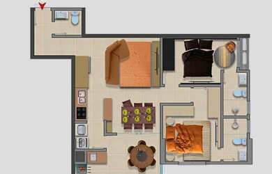 Imagem 8: Apartamento à venda no bairro Jardim Dourado - Porto Belo/SC