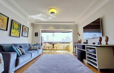 Imagem: O apartamento e possui 4 Dormitórios, 1 Suíte, 6 Banheiros