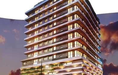 Imagem: O apartamento possui 2 Dormitórios, 1 Suíte, 2 Banheiros