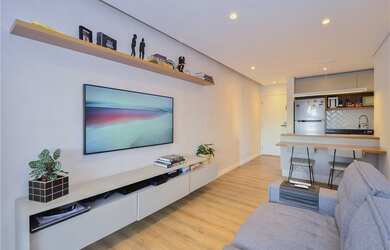 Imagem: O apartamento possui 2 Dormitórios, 2 Banheiros, 1 Vaga na