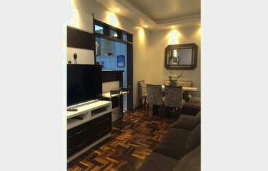 Imagem: O apartamento possui 1 Dormitório, 1 Banheiro, 38m² de Área