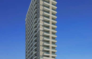 Imagem: O apartamento possui 2 Dormitórios, 1 Suíte, 2 Banheiros