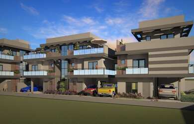 Imagem: A casa em condomínio possui 3 Dormitórios, 3 Suítes, 4 Banheiros