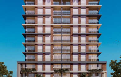 Imagem: O apartamento possui 2 Dormitórios, 1 Suíte, 2 Banheiros