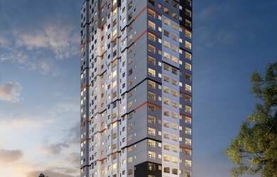 Imagem: O apartamento possui 2 Dormitórios, 1 Banheiro, 33m² de Área