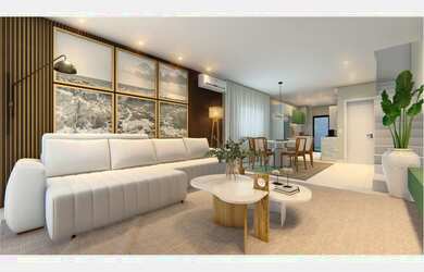 Imagem: A casa possui 3 Dormitórios, 1 Suíte, 4 Banheiros, 2 Vagas