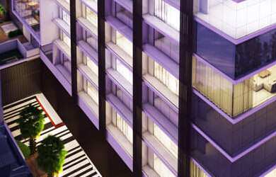 Imagem: O studio possui 1 Dormitório, 1 Banheiro, 1 Vaga na garagem