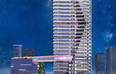 Imagem: O apartamento possui 1 Dormitório, 1 Suíte, 2 Banheiros, 1