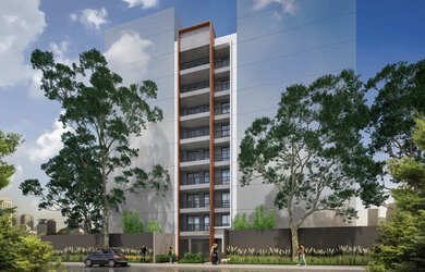 Imagem: O apartamento possui 1 Dormitório, 1 Banheiro, 25m² de Área