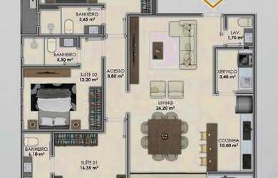 Imagem 4: APARTAMENTO RESIDENCIAL em Itapema - SC, Meia Praia