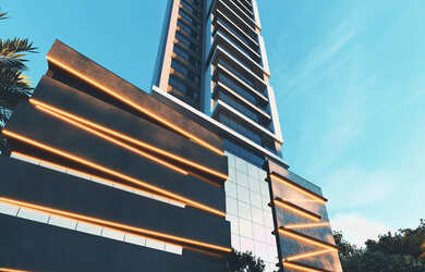 Imagem: O apartamento possui 4 Dormitórios, 4 Suítes, 5 Banheiros