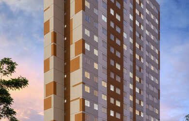 Imagem: O apartamento possui 2 Dormitórios, 1 Banheiro e 32m² de Área