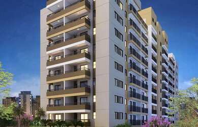 Imagem: O apartamento na cobertura possui 2 Dormitórios, 1 Suíte