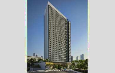 Imagem: O apartamento possui 2 Dormitórios, 1 Banheiro, 1 Vaga na garagem