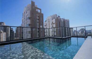 Imagem: O apartamento à venda possui 1 Dormitório, 1 Banheiro e 34m²