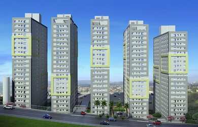 Imagem: O apartamento possui 1 Dormitório, 1 Suíte, 1 Banheiro, 1