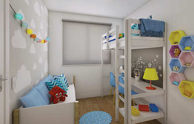 Imagem 5: Apartamento à venda no bairro Fazenda Dourados - Condomínio Sonho Dourado...