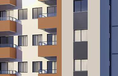 Imagem: O apartamento possui 3 Dormitórios, 1 Suíte, 2 Banheiros