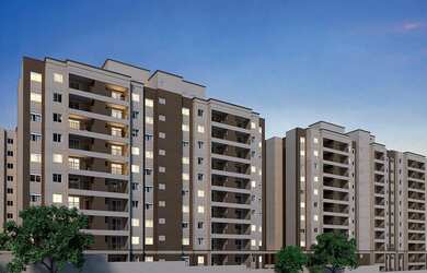 Imagem: O apartamento possui 2 Dormitórios, 1 Suíte, 2 Banheiros