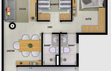 Imagem 16: Mode Freguesia, 3 dormitórios, 1 suítes, 3 banheiro, 2 vagas na garagem,...