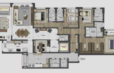 Imagem 16: 4 dormitórios na Rua Tito