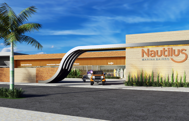 Imagem: O terreno possui 323m² de Área e está localizado em Atlântida-Sul